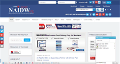 Desktop Screenshot of naidw.org